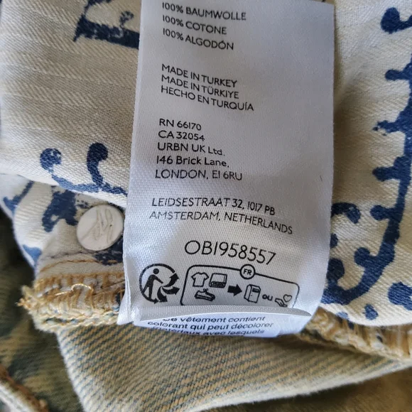 We The Free Waterfalls Baggy Wide-Leg Jeans- 28 Short - Picture 8 of 10